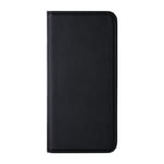 Coque clapet folio avec fente pour cartes & support pour Samsung Galaxy A51, Noir - Neuf
