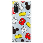 ERT GROUP Coque de téléphone Portable pour Xiaomi REDMI Note 10 Pro Original et sous Licence Officielle Disney Motif Mickey 046 Parfaitement adapté à la Forme du téléphone Portable, partiel imprimé