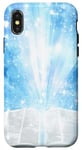 iPhone X/XS Catholicism Open Bible Rays Spiritual Divine Case