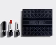 Rouge Dior Lipstick Duo Collection Set. Rouge Dior 999, Rouge Dior Balm. RRP £76