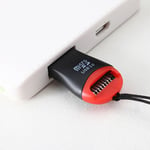 Lecteur de carte mémoire vers USB 2.0,adaptateur pour Micro SD SDHC SDXC TF