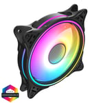 CIT Tornado FNB 120mm RGB LED Fan - High Airflow, Quiet Operation, 4-P