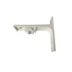 1 Support de fixation murale pour tringle rideau Rail L75 mm Coloris - Blanc laque