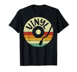 Old School Vinyl Record Player Vinyl Music Lover Novelty T-Shirt