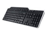 Dell KB-522 Wired Business Multimedia - Clavier - USB - AZERTY - Belge - noir, argent