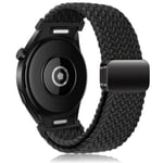 No gap flätat band för Samsung Galaxy Watch 6 4 classic/5 pro 47mm 43mm 44mm 40mm magnetiskt armband Galaxy watch6 watch4-rem black watch 4 40mm 44mm