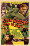 FLASH GORDON'S TRIP MARS Ruzz-POSTER HQ 40x60cm d'une AFFICHE VINTAGE