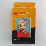 Kodak 2"x3" Premium Zink Photo Paper (20 Sheets) Compatible with Kodak Smile