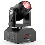 Lyre LED Tête Mobile RGBW Moving Head Beam Lumière de Scène de Faisceau Lumineux d-mx512 pour Fête Disco Bar Mariage Noël Halloween