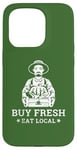 Coque pour iPhone 15 Pro Apple Farmer Farmers Market Acheter Fresh Eat Local Apple Farmer