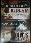 Sanatorium/Devils Night/Bedlam DVD