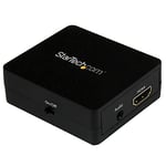 StarTech.com HDMI Audio Extractor - HDMI to 3.5mm Audio Converter - 2.1 Stereo Audio - 1080p (HD2A)