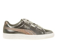 Basket heart lunar lux jr puma silver 36599301