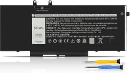 4GVMP Laptop Batterie pour Dell Latitude 5400 5500 E5400 E5500 Business Inspiron 7590 7591 7791 2n1 2-in-1 Precision 3540 M3540 Series 1V1XF R8D7N RF7WM 9JRYT X77XY C5GV2 0C5GV2 MCV1G Notebook