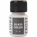 creativ company glassmaling frost 30 ml glasfärg frost, vit, ml/ 1 flaska
