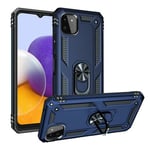 Samsung Galaxy A22 5G      Military Armour Case    Navy