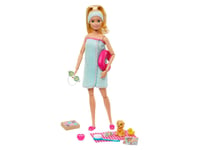 Poupée Barbie Avec Chiot - Séance au SPA Mattel Bleu