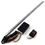 12V 5050 48-LED RGB LED Knight Rider Scanner Lighting Bar Bil SUV Truck 7-färg