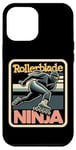 Coque pour iPhone 12 Pro Max Rollerblade Ninja ||--