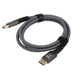 Displayport 2.1 Cable 16K 30Hz 40Gbps 3D Dynamic Hdr Male To Male Displayport