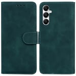 SATURCASE Coque pour Samsung Galaxy A05S, Toucher Confortable PU Cuir Magnétique Flip Portefeuille Support Porte-carte Protecteur Housse Étui pour Samsung Galaxy A05S (FG-Vert)