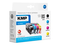 Kmp Multipack H67v - 4-Pack - Xxl-Storlek - Svart, Gul, Cyan, Magenta - Kompatibel - Bläckpatron (Alternativ För: Hp 920Xl, Hp C2n92ae, Hp Cd972ae, Hp Cd973ae, Hp Cd974ae, Hp Cd975ae) - För Hp Officejet 6500, 6500 E709a, 6500 E709c, 6500A, 6500A E71