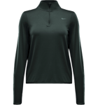 Nike Women's Uv Protection 1/4-zip Running Top Swift Juoksuvaatteet VINTAGE GREEN