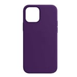 Riff Coque arrière souple en silicone fin et souple pour Apple iPhone 12 Pro Max Violet - Neuf