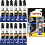 12x Pattex S.O.S. Glue Power Gel 2g Instantané