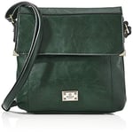 Bessie London, Sac en bandoulière Femme, Vert, ONE SIZE