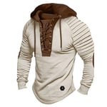 Mens Long Sleeve Hoodie Coat Sweatshirt Jacket Casual Hooded Outwear Tops