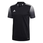 adidas Men's Regista 20 Jsy JERSEY SHORT SLEEVE , Black/White, L UK