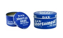 Dax wax Short And Neat Light Hair Dress 3.5oz 99g ( Pack of 2 ) Natural Look !