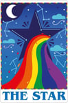 Deadly Tarot Pride - The Star Greet Tin Card