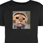 T-shirt för Barn | Klassisk Barn-T-shirt Katt Tröja