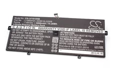 vhbw Li-Polymère batterie 9800mAh (7.68V) noir pour ordinateur portable laptop notebook Lenovo YOGA 910, 910-13IKB, 910-13IKB-80VF00BVHH