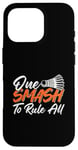 iPhone 16 Pro Badminton Player Love Game One Smash to Rule All Case