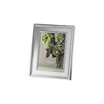 Vera Wang Picture Frame, grosgrain, Silver-Plated, 5"x7"