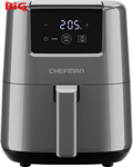 2L  Mini  Air  Fryer –  Digital  Space - Saving  Compact  Air  Fryer  with  Nons