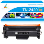 Black Toner Cartridge fits for Brother TN2420 MFC-L2710DW HL-L2350DW DCP-L2530DW