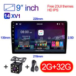 (9 tuuman 2-32G MIC CAM) 8-ydin Qled Dsp 7 9 10 tuuman autoradio GPS 2 din Android 11 Auto Carplay Volkswagen Nissan Hyundai Toyota Multimedia Playerille