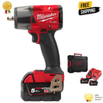 Milwaukee 3/8" Impact Wrench Kit - M18FMTIW2F38-502X - Torque Gun - 4933479405