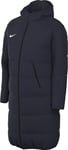 Nike W NK TF Acdpr24 Sdf Veste Full Length Hooded JKT, Bleu Nuit/Blanc, s Femme