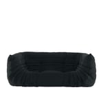 Ligne Roset - Togo Medium Settee, Leather Cat. W, Kyoto Noir 5291 - Sofaer - designer_michel_ducaroy