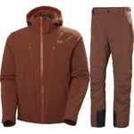 Helly Hansen Alpha/Legendary skisetti, Miesten, ruskea