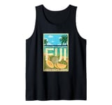 Vintage Distressed Fiji Islands South Pacific Ocean Vacation Tank Top