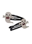 NEW 5cm White felt ghost hair clips party halloween fancy dress world book