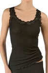 Calida Women's Richesse Lace Vests, Black, 22-24