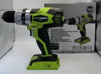 Greenworks Cordless drill driver GD24BD, 24V, brushless (NO BATTERY NO CHARGER)