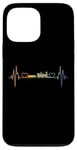 Coque pour iPhone 13 Pro Max Train Heartbeat Locomotive Chemin de fer Vapeur Modèle Train